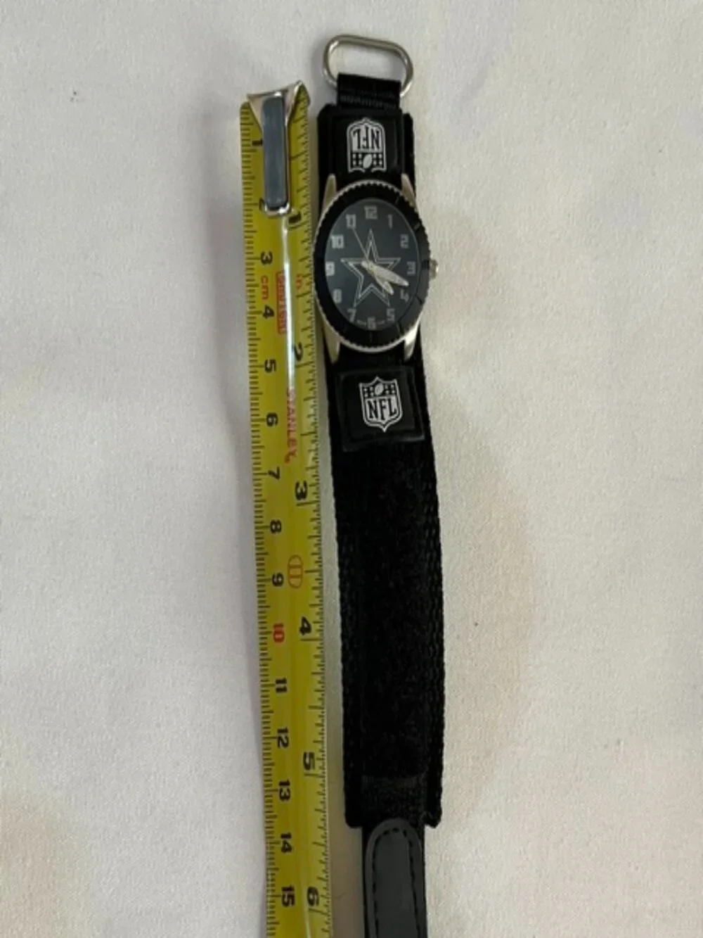 GAME TIME NFL | Dallas Cowboys Watch Velcro Band Youth Men Unisex-NEW Battery